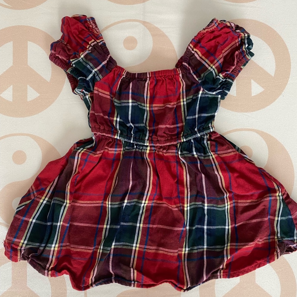 Hill House Red and Blue Plaid Dress